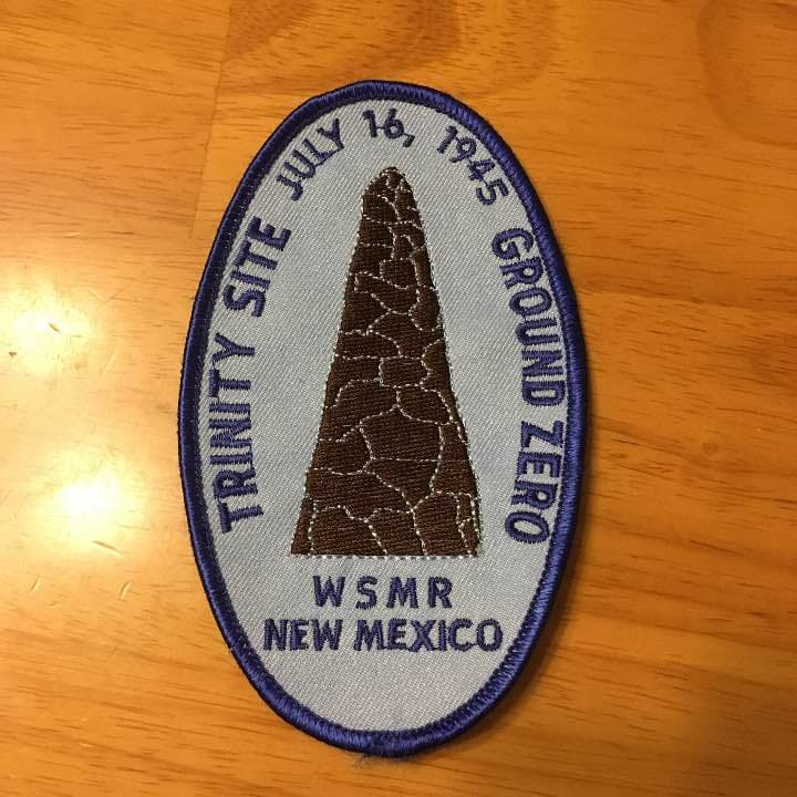 ☆ホワイトサンズ ミサイル射場 トリニティサイト ワッペン☆