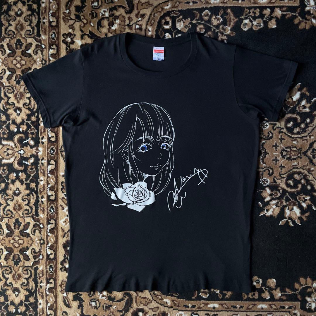 【美波】インディーズTシャツ ‐ 影絵＆サイン入り【373】