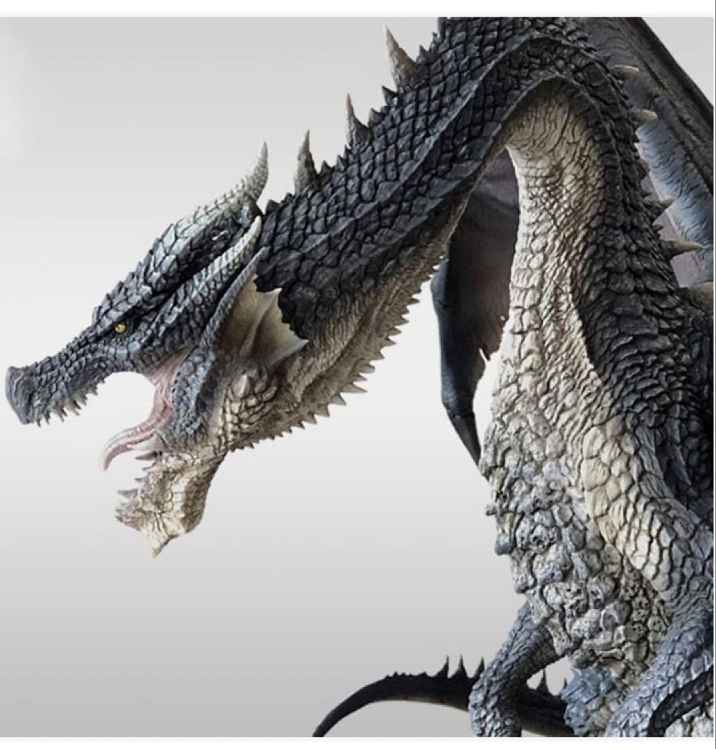 新品未開封、梱包箱伝票跡なし カプコン クリエイターズモデル 黒龍 ミラボレアス