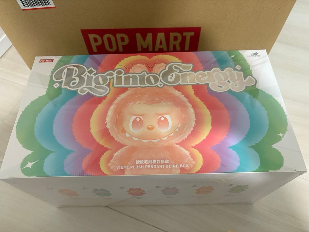 新品未開封THE MONSTERS Labubu Big into Energy