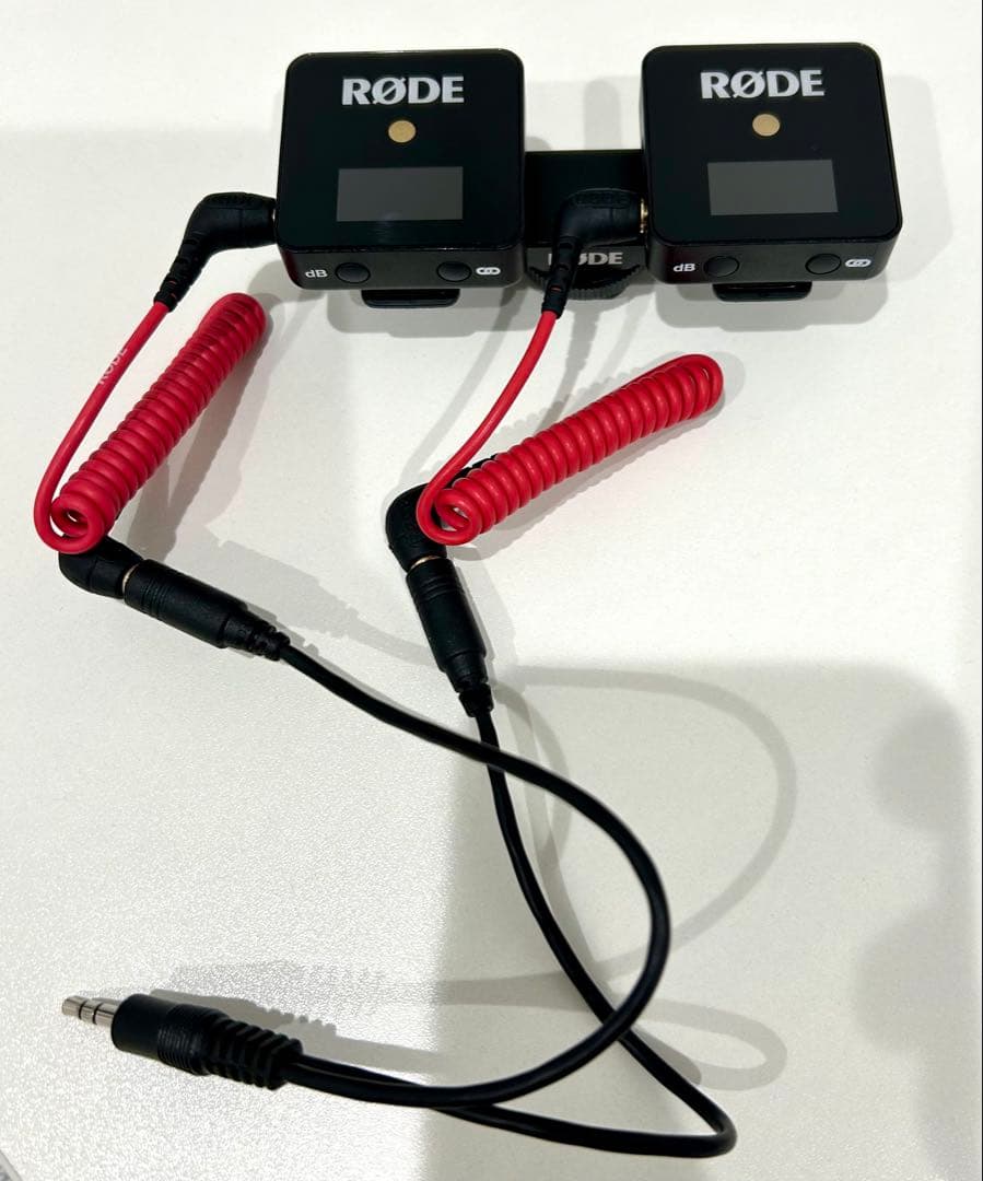 RODE WIRELESS GO ワイヤレスゴーマイク2セット&オプション付き