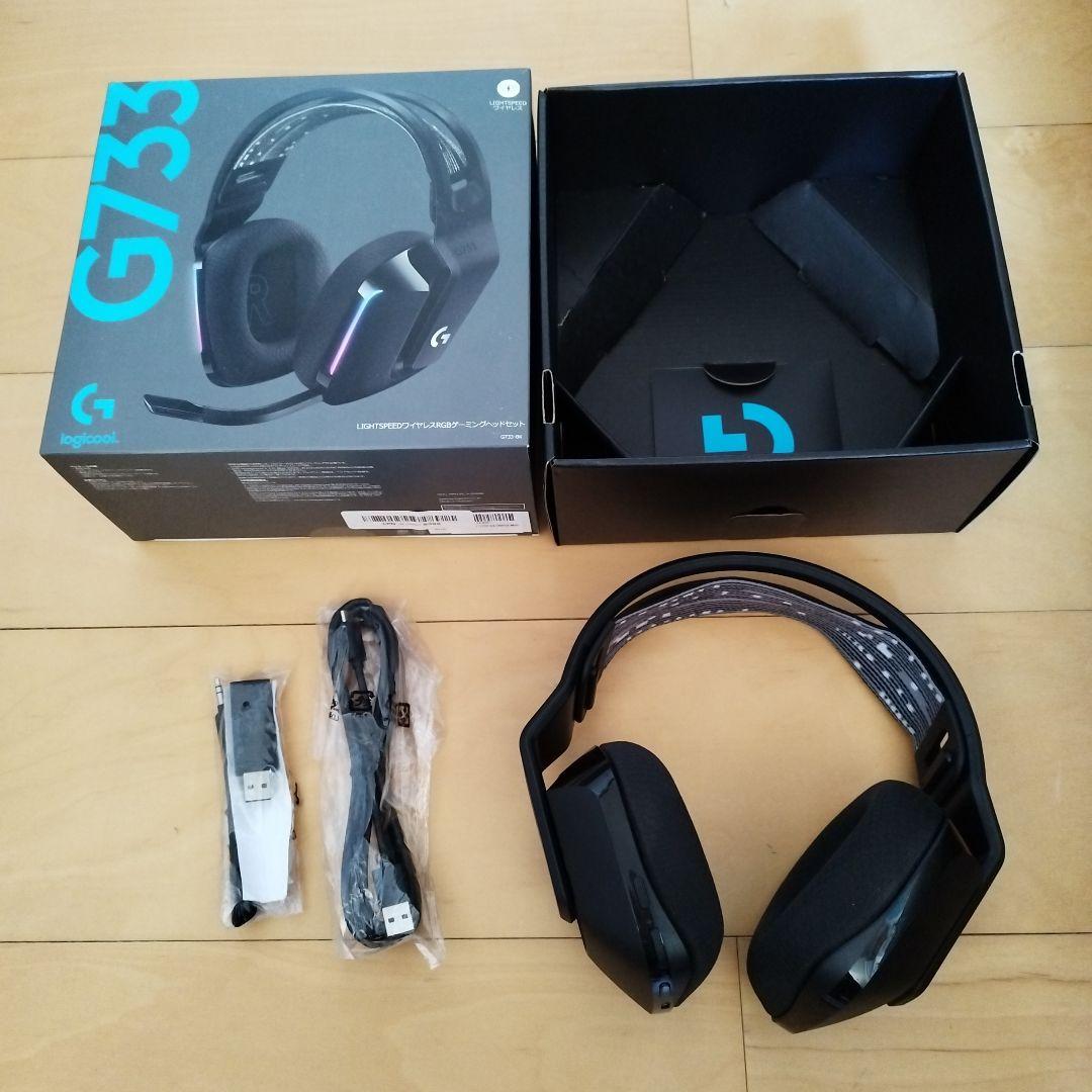 g733 bkヘッドフォン
