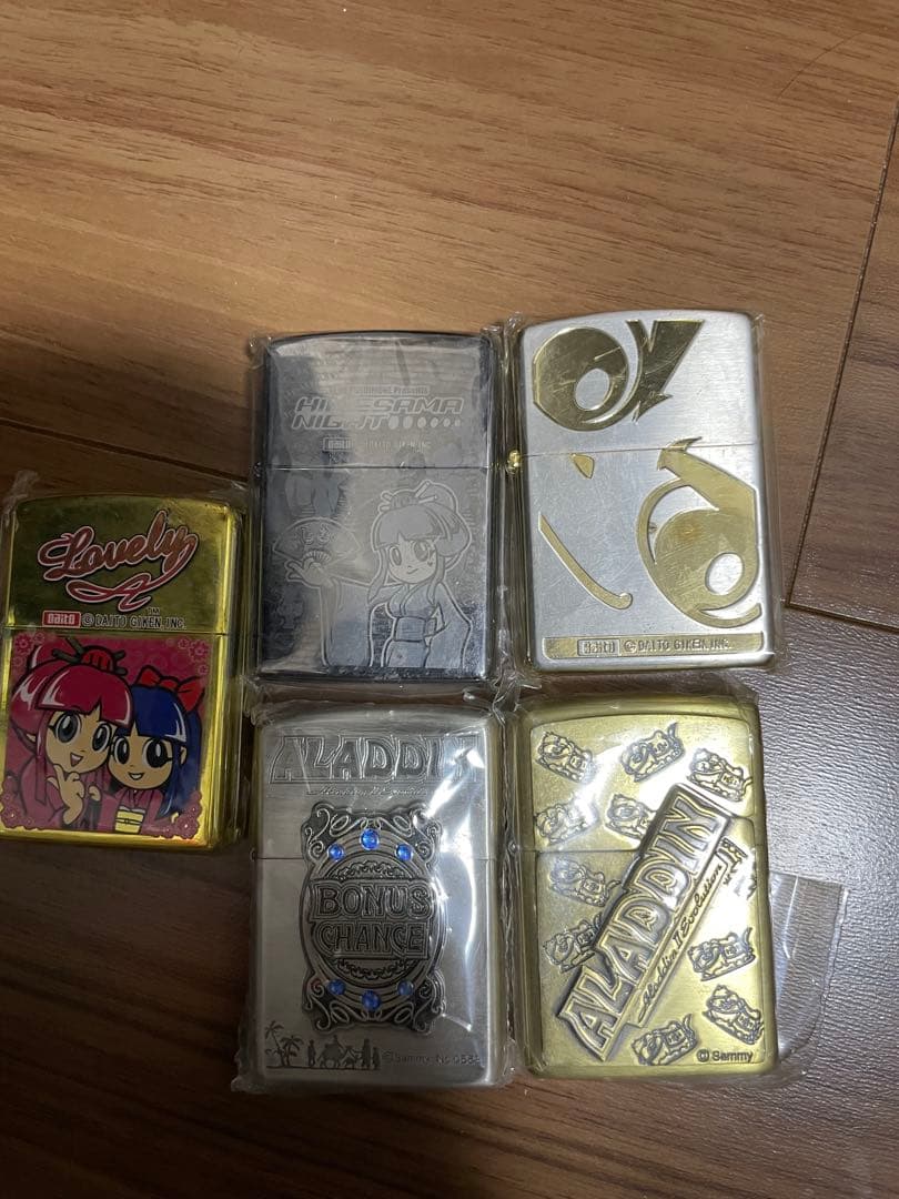 ジッポー風パチンコスロットキャラライターまとめ売り