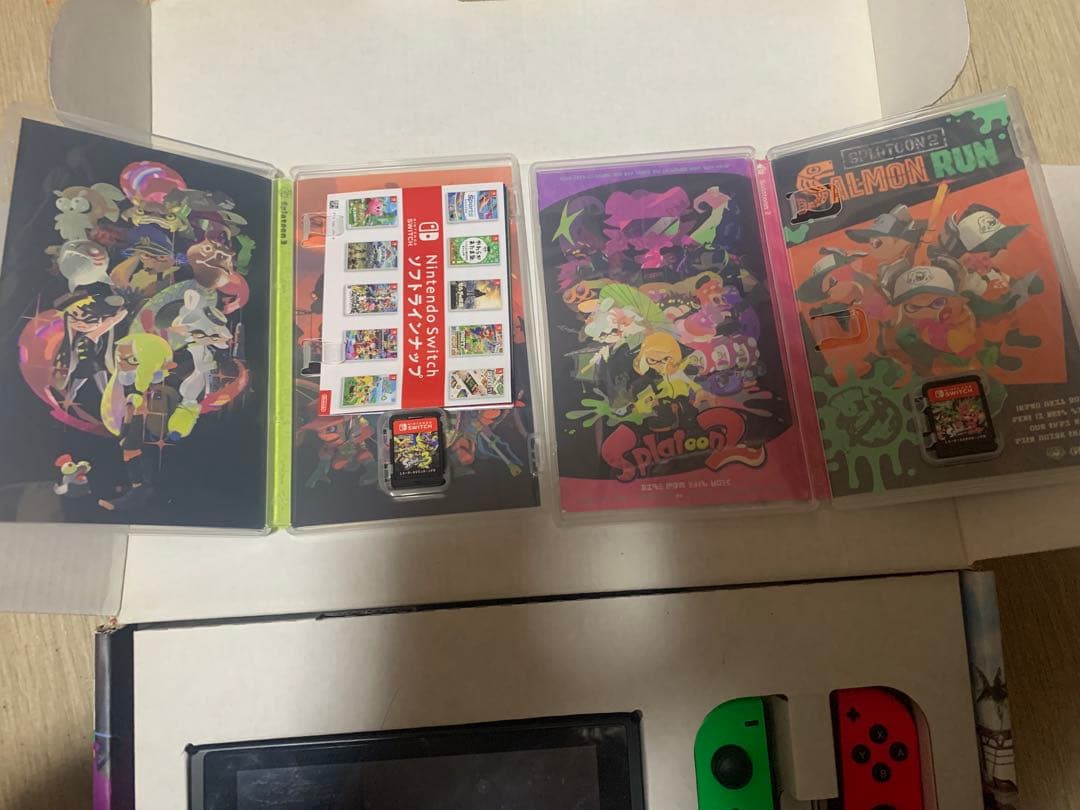 期間限定！Nintendo Switch Splatoonセット 本体