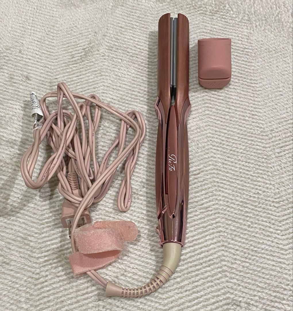 リファ ストレートヘアアイロンプロ　ピンク