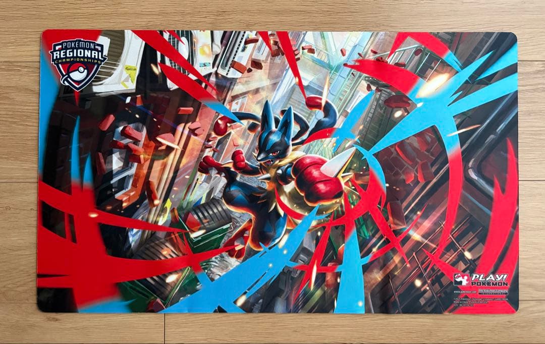 【最安値】ポケモンカードゲーム ポケカ メガルカリオ プレイマット 海外限定