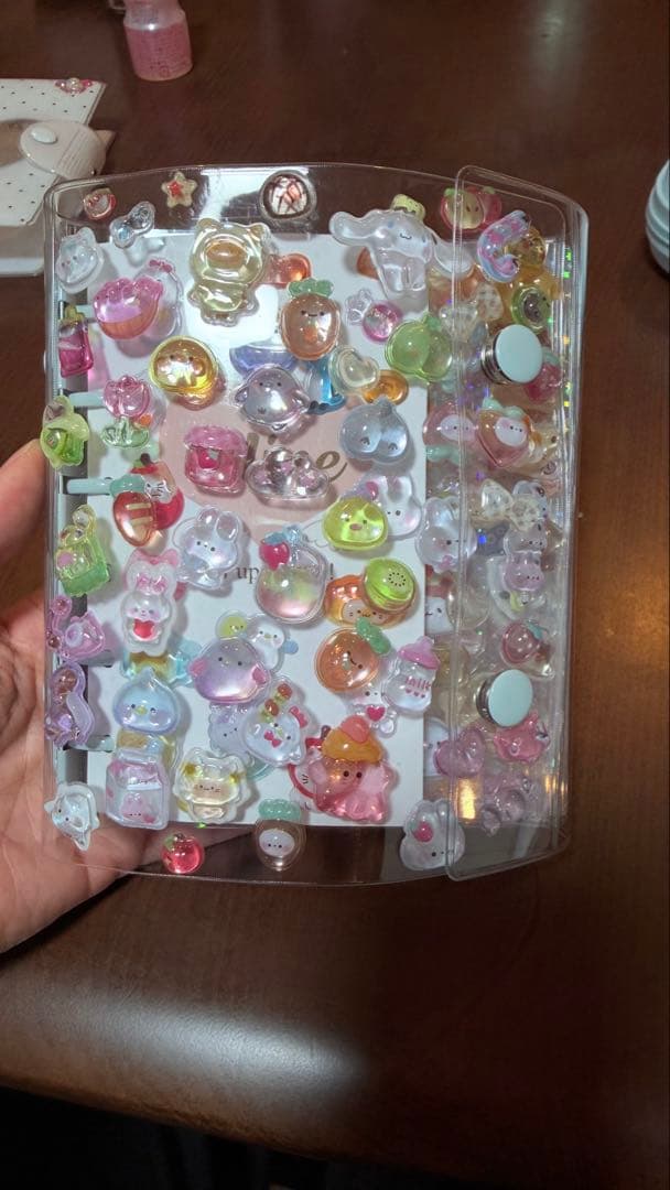 カラフルキャラクターシールセット