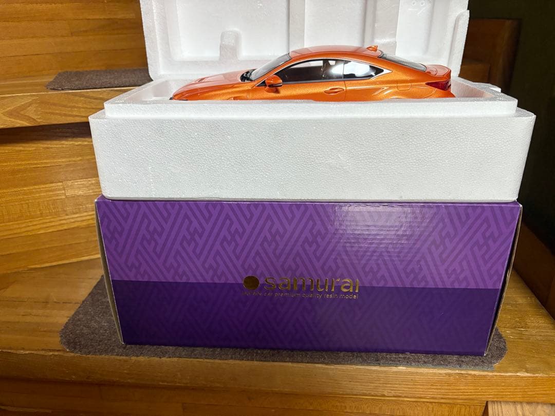 1/18 レクサス RC FラヴァオレンジCS 「SAMURAIシリーズ」
