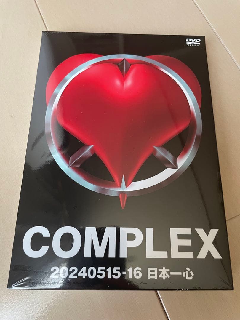 【完全予約生産盤】COMPLEX 2024日本一心 DVD+2CD（新品未開封）