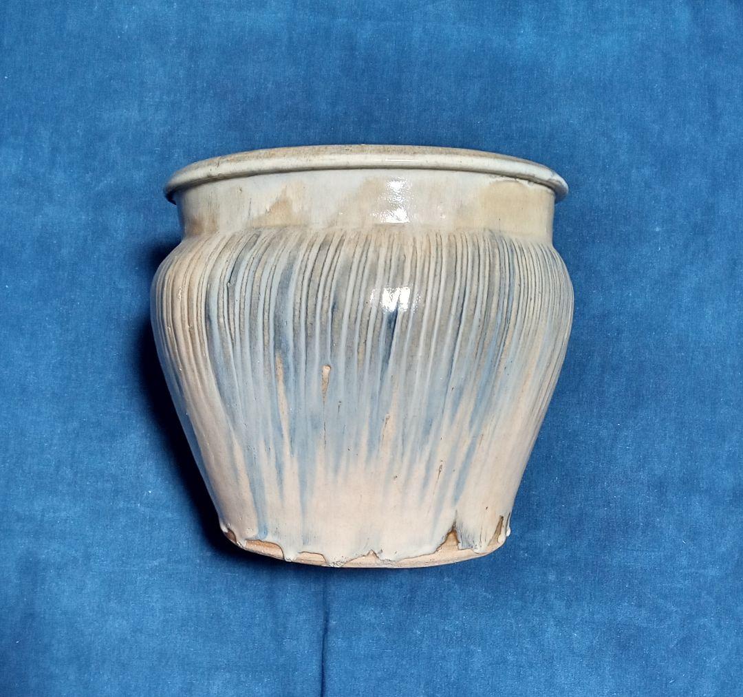 #松代焼き甕　甕　　壺　骨董　希少
