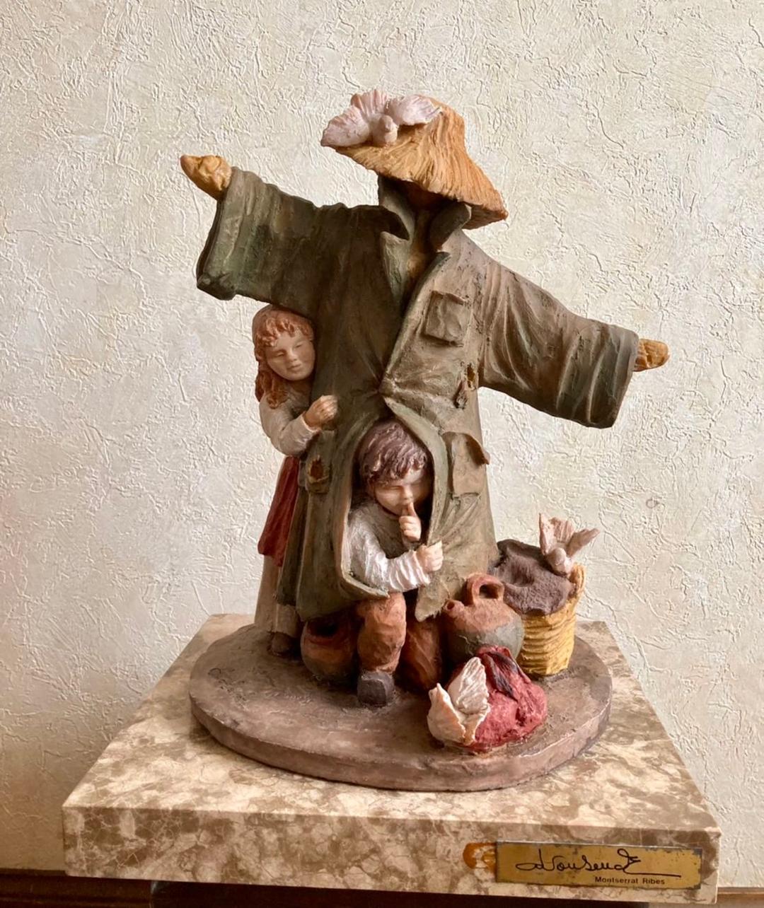 Montserrat Ribes スペイン 置物 オブジェ