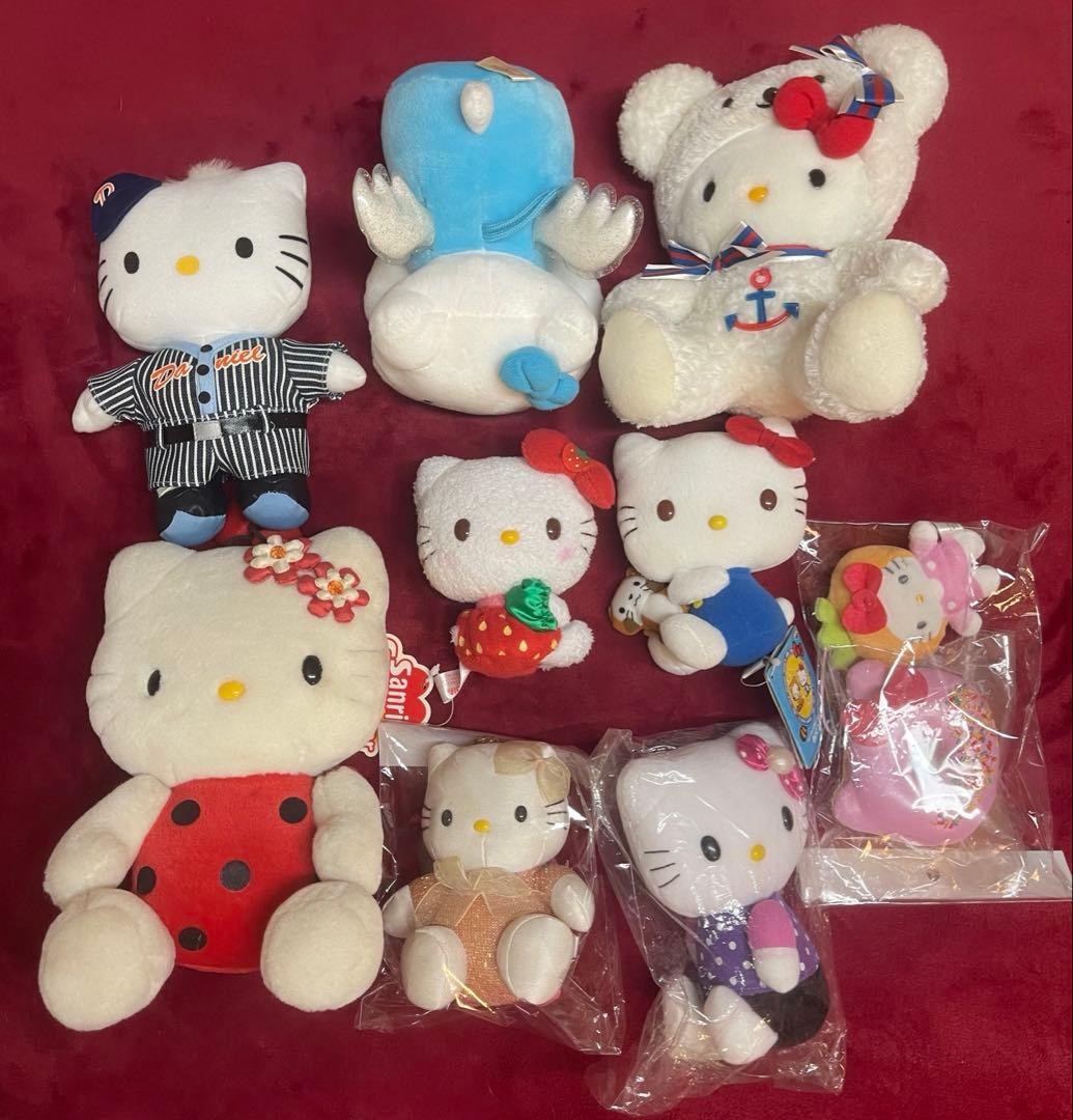 ハローキティ ぬいぐるみ 10体セット