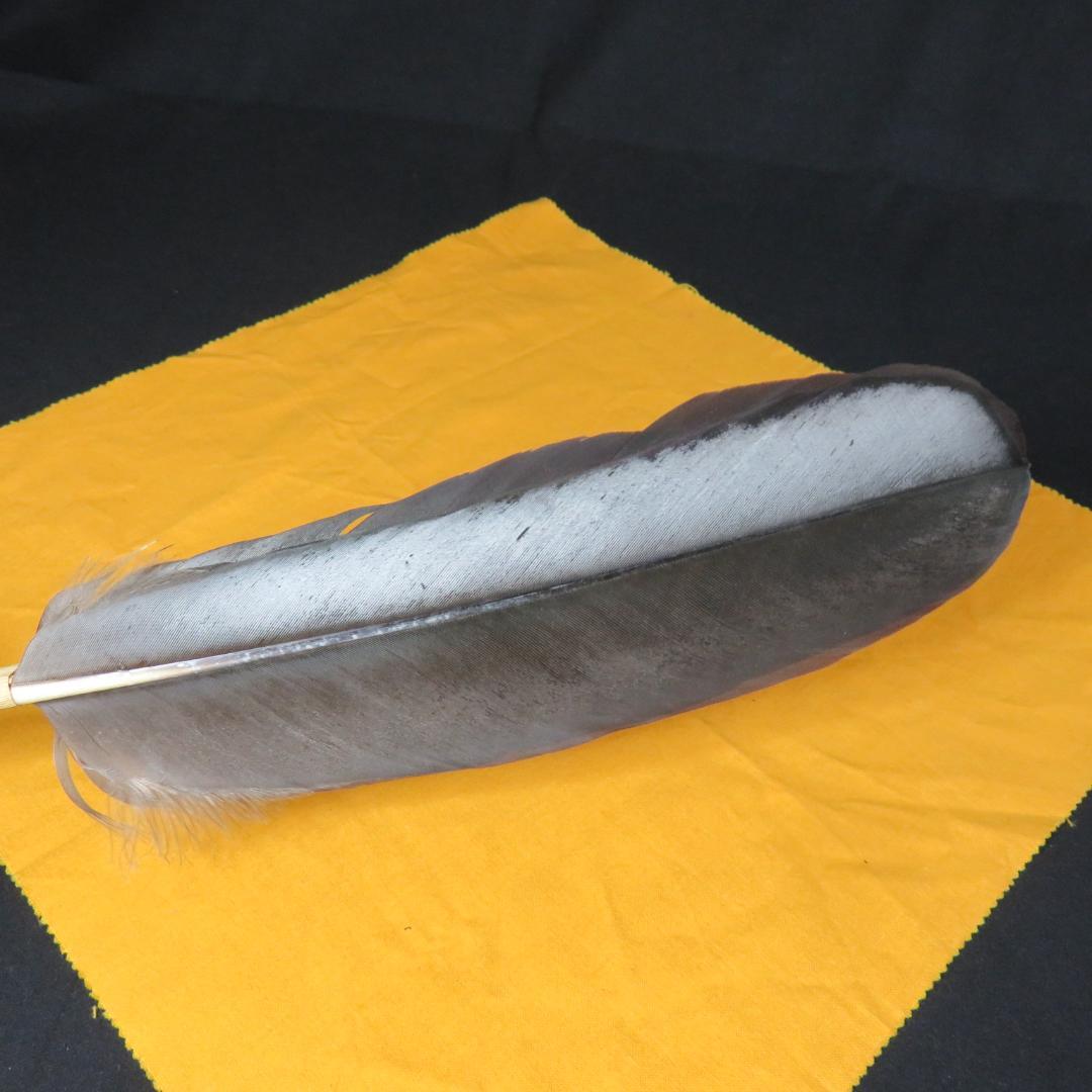 羽箒 羽根 茶道具 コウ鶴 茶器 風炉