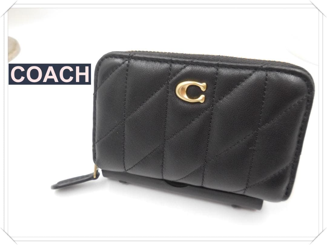✨COACH　コーチ　ケース スモールジップ カードケース CM505