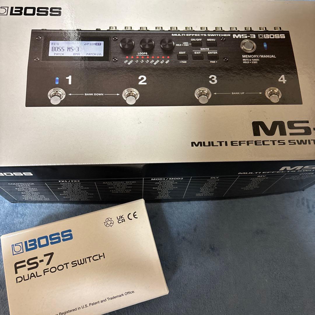 BOSS MS-3 FS-7 マルチエフェクター