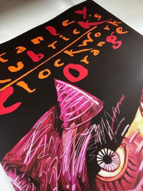 特別額装品/時計じかけのオレンジ ゼブロウスキ