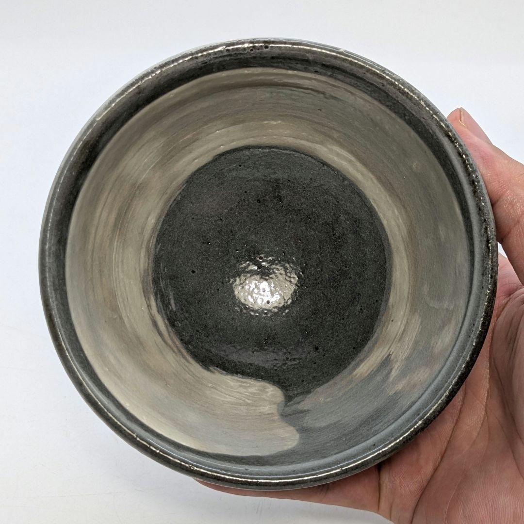 三浦竹軒 京焼 刷毛目茶盌 共箱共布 抹茶碗 抹茶茶碗 茶道具 茶器 清水焼