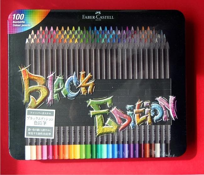 Faber-Castell Black Edition★100色★油性色鉛筆