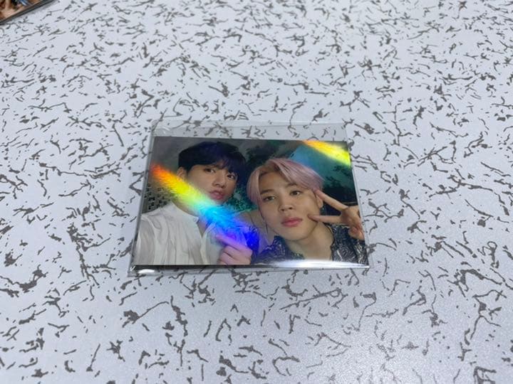 BTS トレカ チケットホルダー グク ジミン ジン　ホソク　ミニフォト