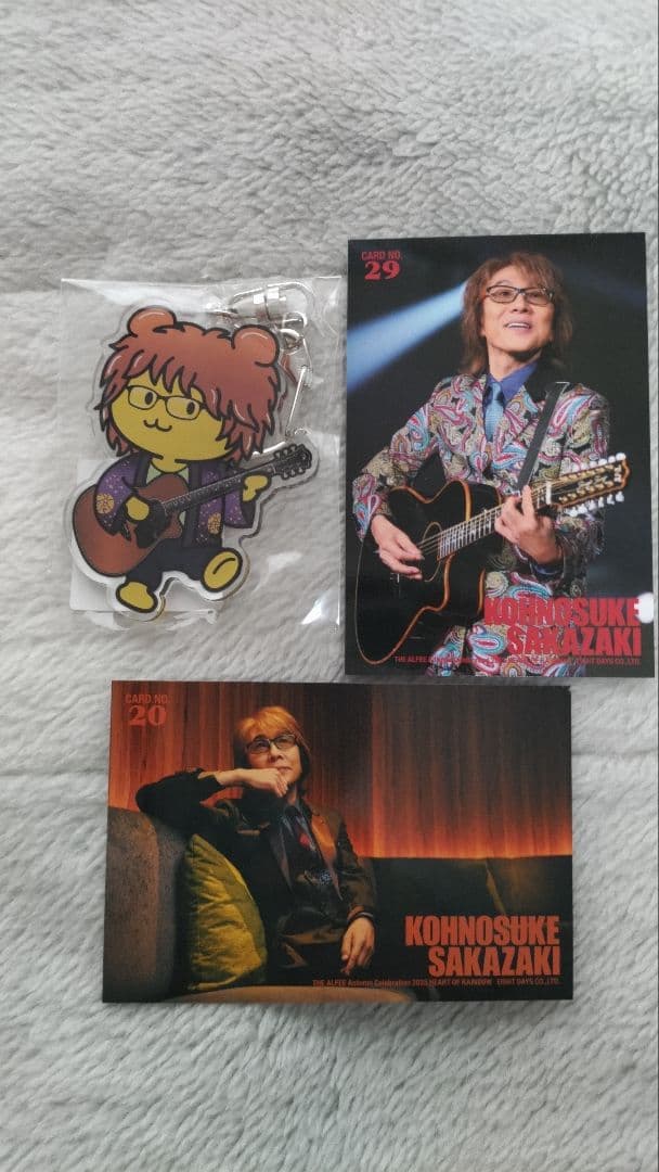 THE ALFEE ポテくまくん アクリルキーホルダー