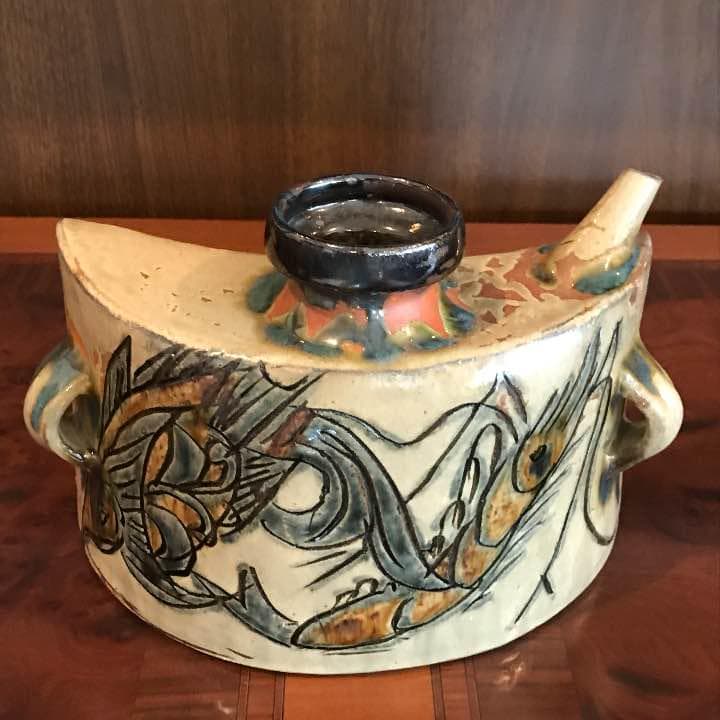 人間国宝　金城次郎  抱瓶（ダチビン）