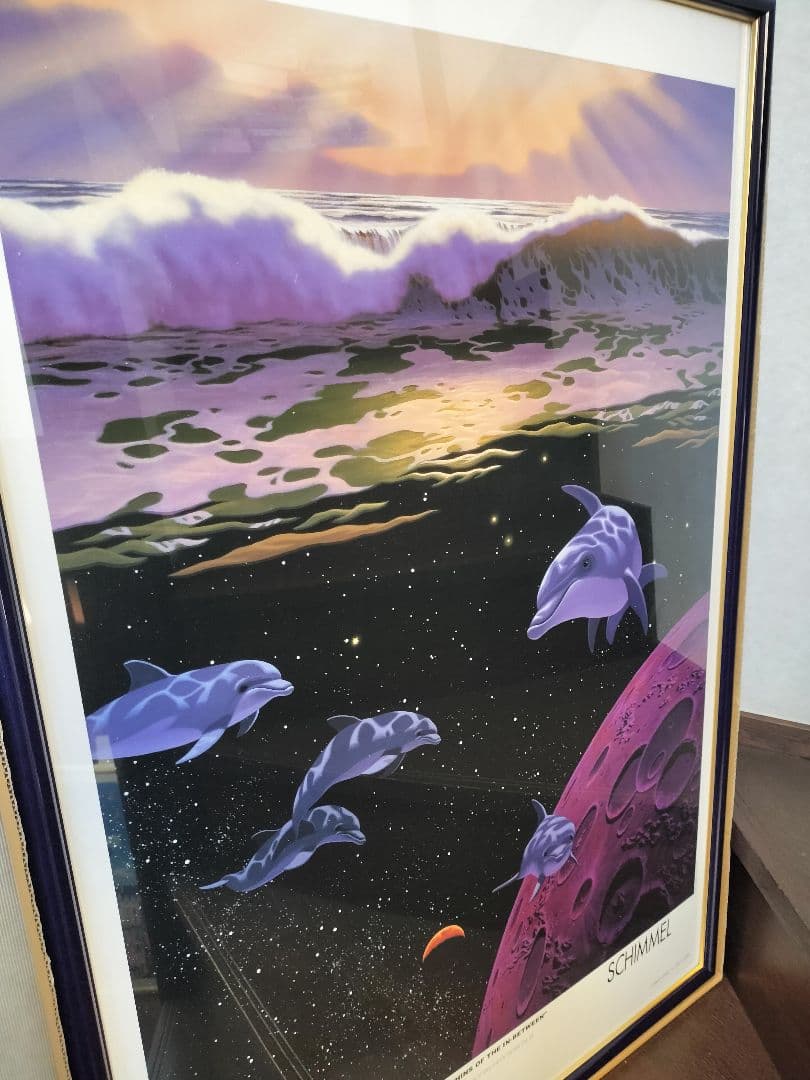 シム・シメール　アート　額