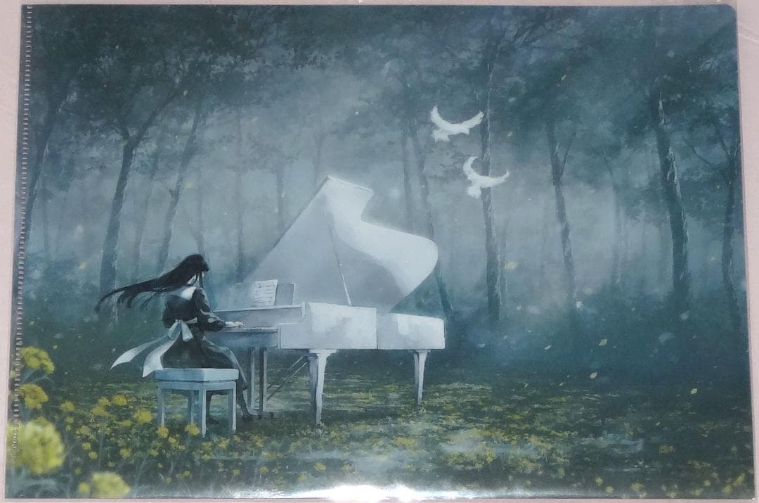 Innocent Grey FLOWERS A4クリアファイル