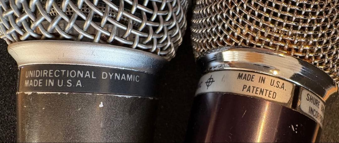 【希少USA製】SHURE SM58 & 565SD セット/シールド/ケース