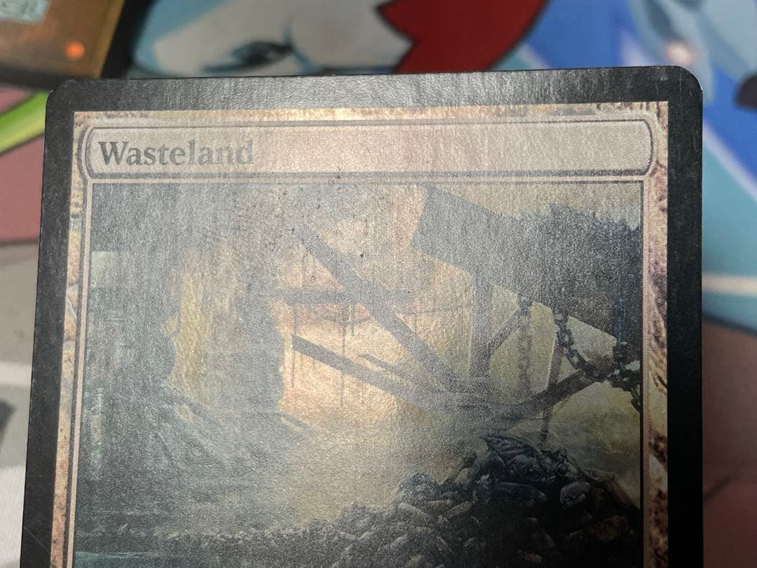 MTG 不毛の大地 プロモ Foil 4枚セット