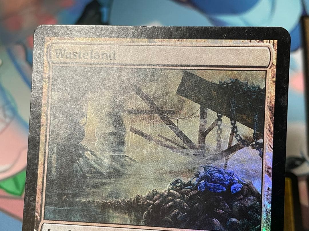 MTG 不毛の大地 プロモ Foil 4枚セット