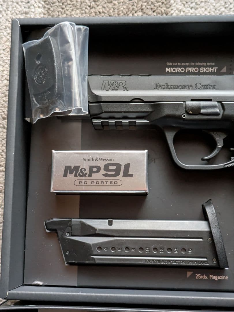 Smith & Wesson M&P 9L PC PORTED モデルガン