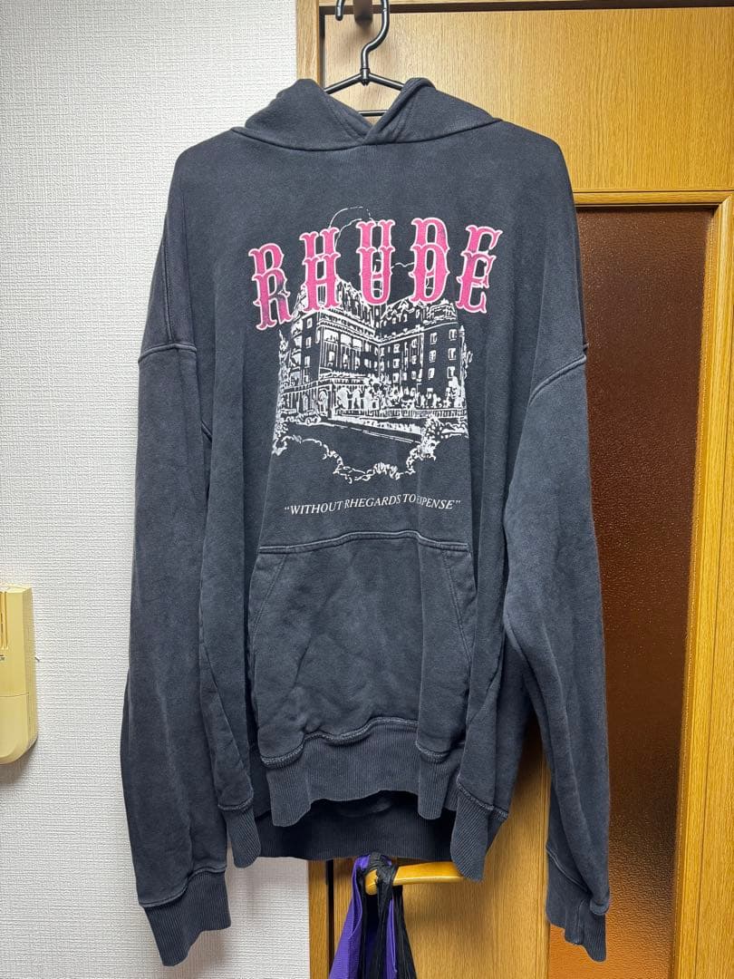 本日限定価格RHUDE ダークグレー パーカー[最終値下げ]
