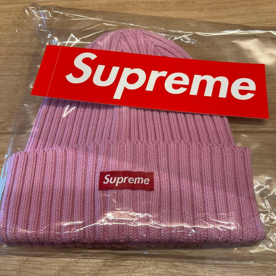 ね*】様 Supreme Overdyed Beanie ピンク