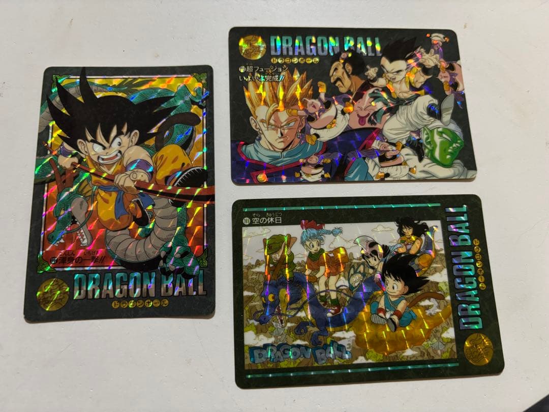［当時］レアカードダス ドラゴンボール ビジュアルアドベンチャー　値下げ検討可