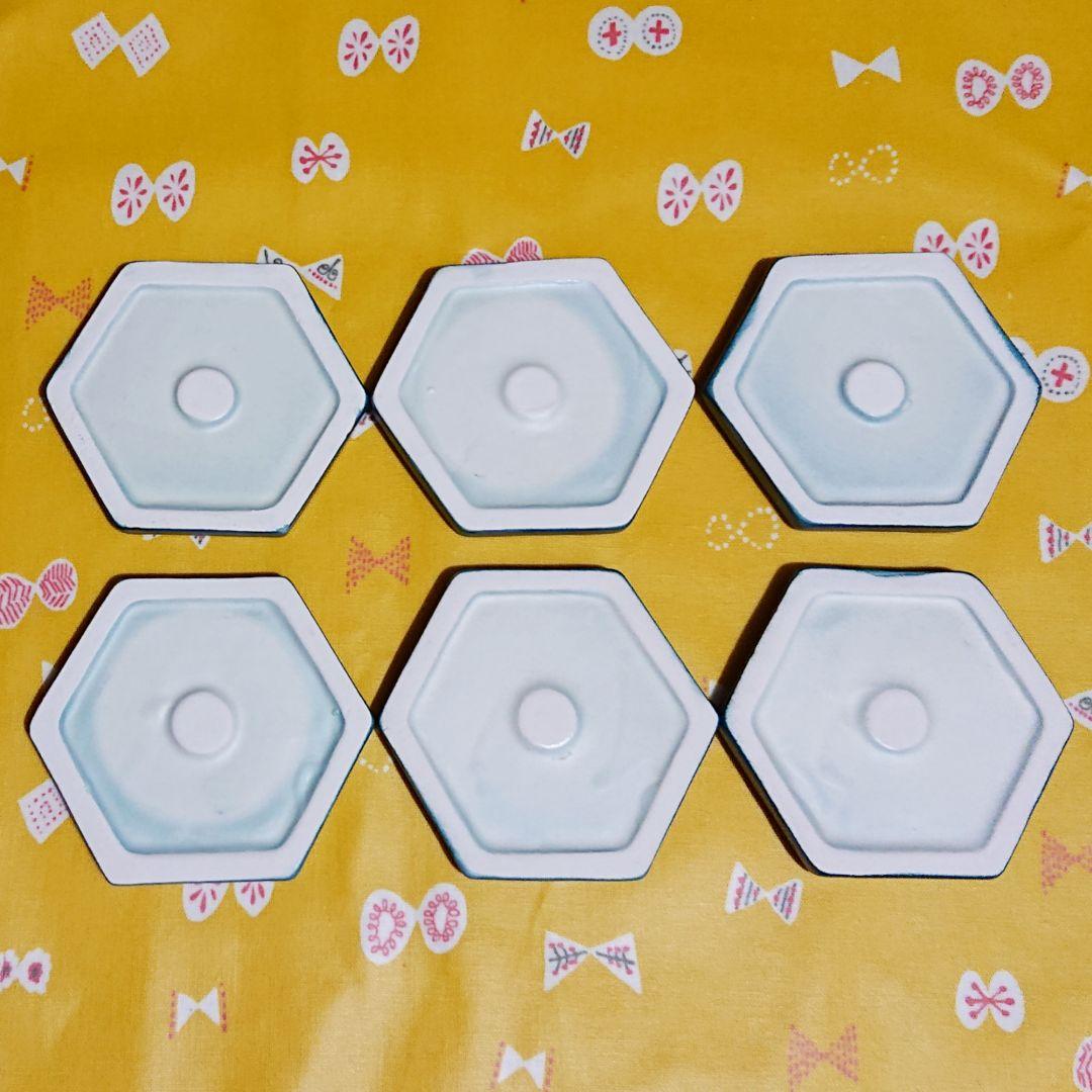 バルセロナ ガウディ デザイン タイル 6枚 タイルコースター モザイク