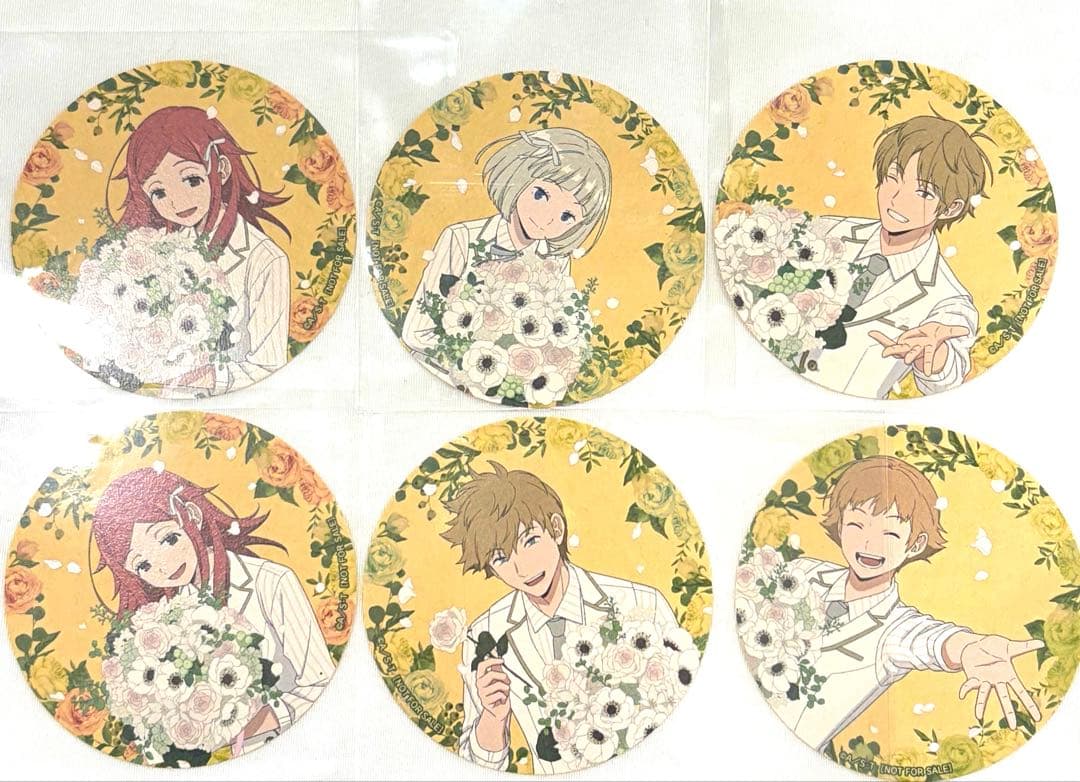 ワールドトリガー　JF ジャンフェス　中外　ポラショ　缶バッジ　コンプ　ワートリ