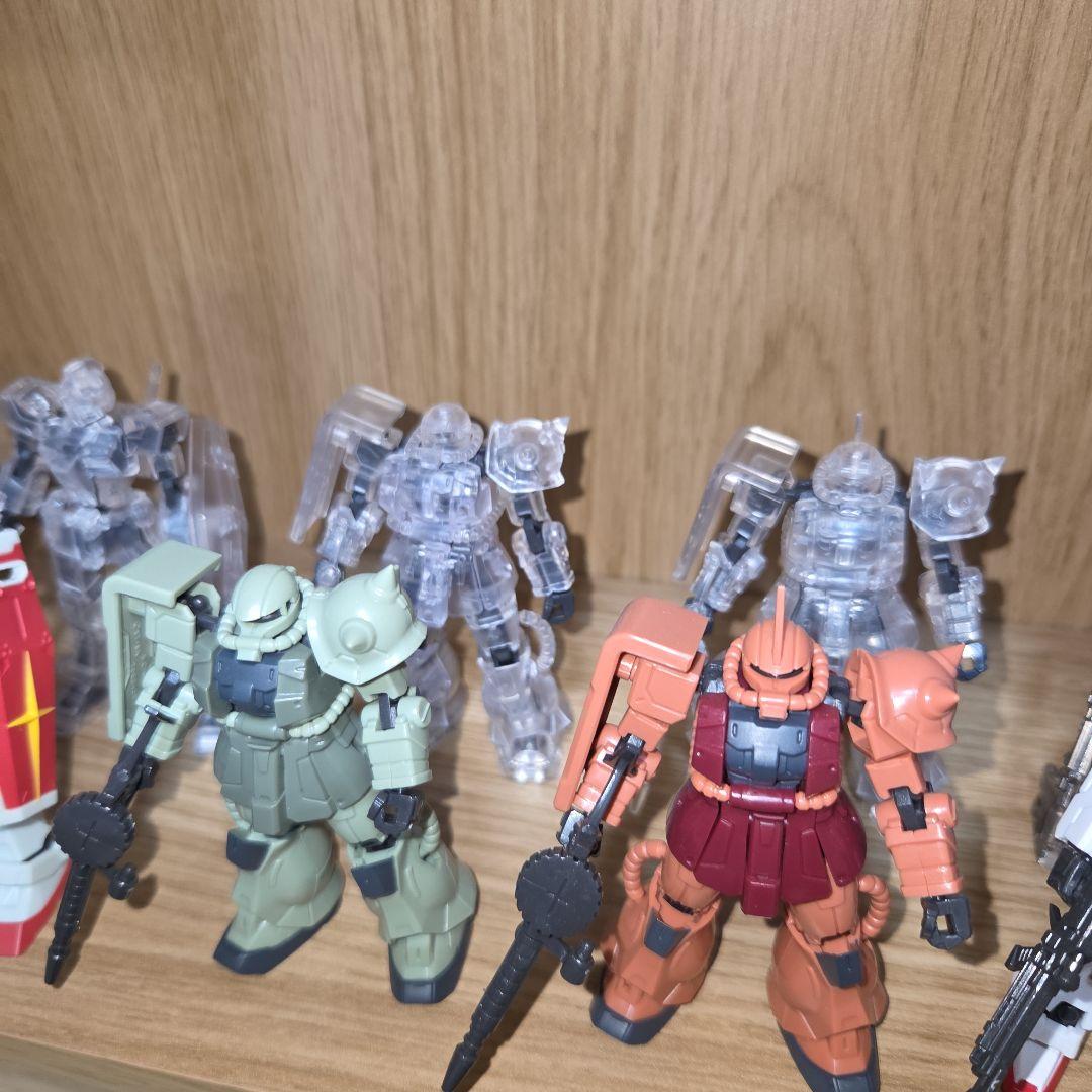 カプセルアクションガンダム　カラーVer. クリアVer. 全14種セット
