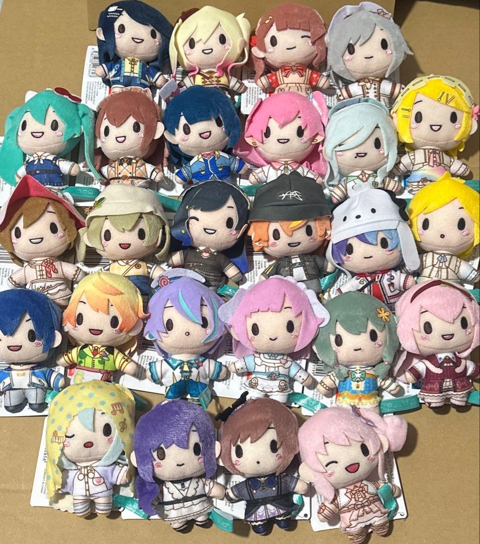 プロジェクトセカイふわぷちマスコット　サンリオコラボ　全キャラコンプリートセット