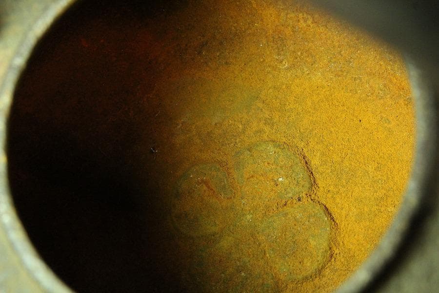 大講堂 横文字 鉄瓶(K-LC591)