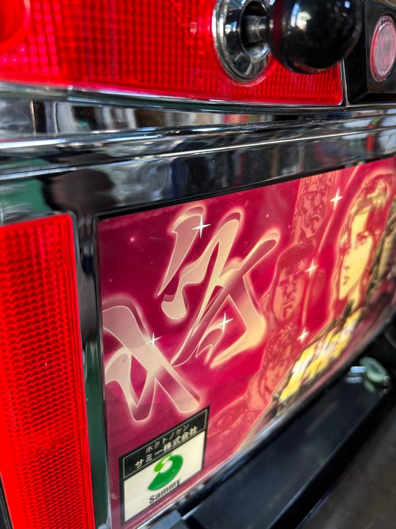 パチスロ実機　4号機　初代北斗の拳　リールランプLED