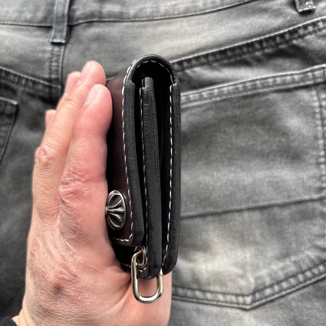 トラッカーウォレット　ショート　コンチョ　かつん　大特価セール適用