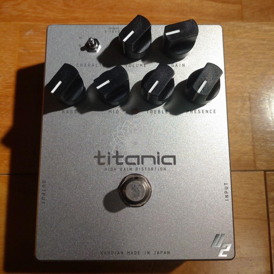 KarDiaN titania V2 ハイゲインディストーション エフェクター