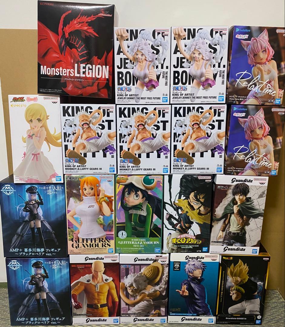 プライズフィギュアまとめ売り　ワンピース　美少女　ヒロアカ　エレン　ニカ　ボニー