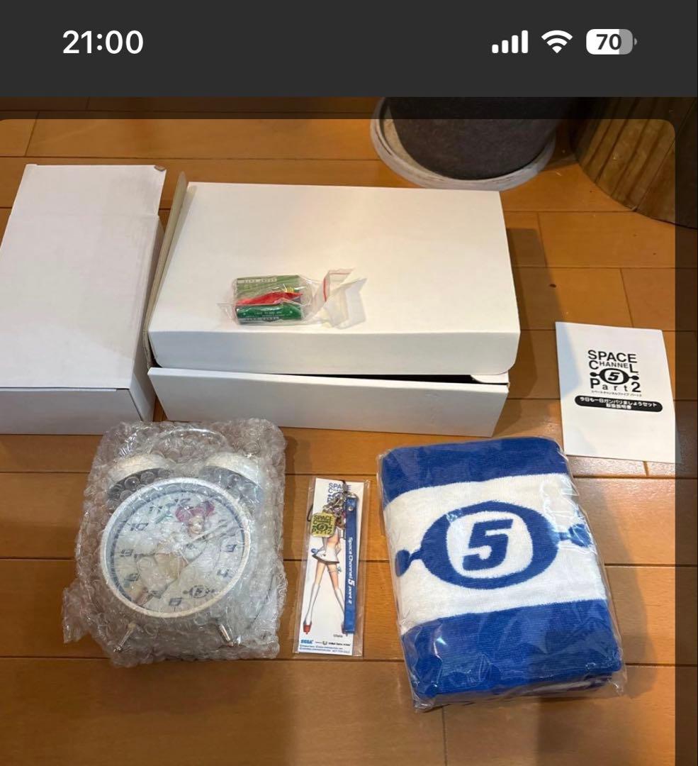 スペースチャンネル　ファイブ　パート2 今日も一日頑張りましょうセット