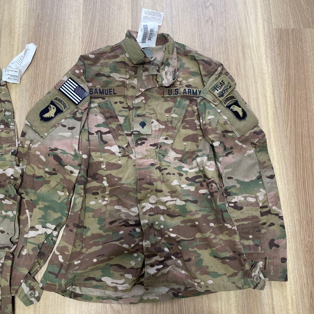 アメリカ陸軍　BDU　OEFCP 米陸軍　実物　コンシャツ　コンパン　Sサイズ