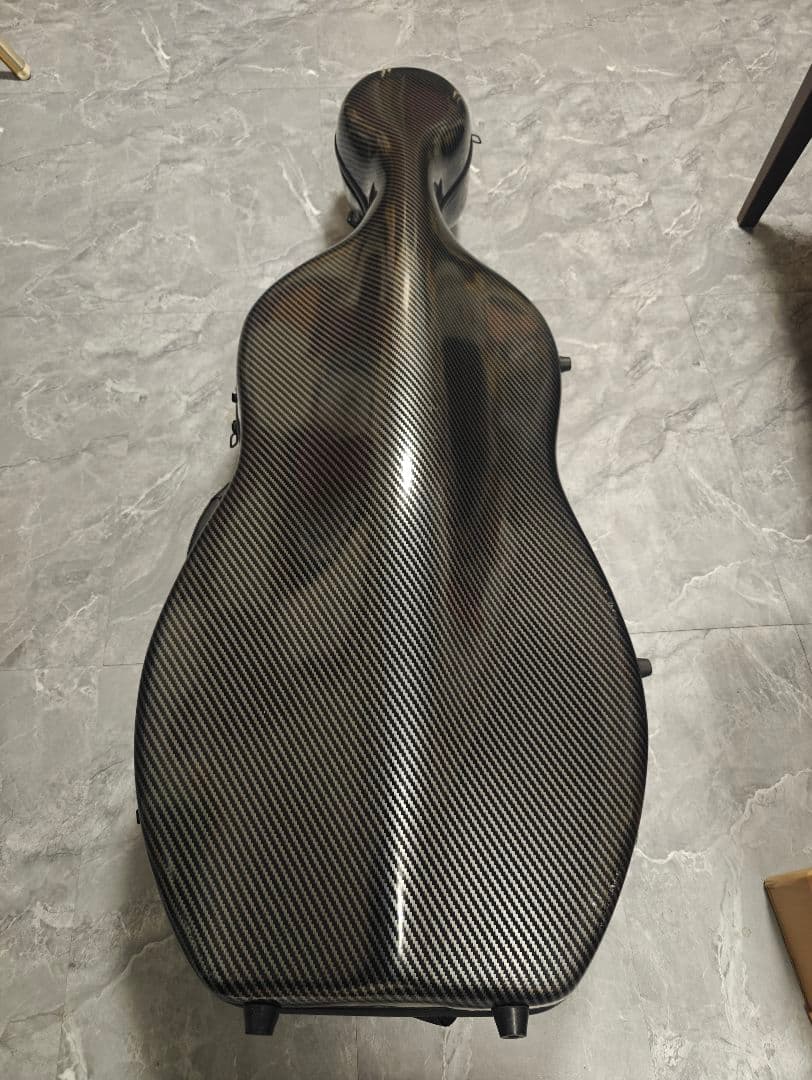 チェロ　ハード　ケース グレー ハードシェル　4/4