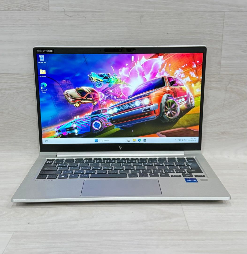 12世代　Hp EliteBookエイチピー/16GBバックライト付きフルHD