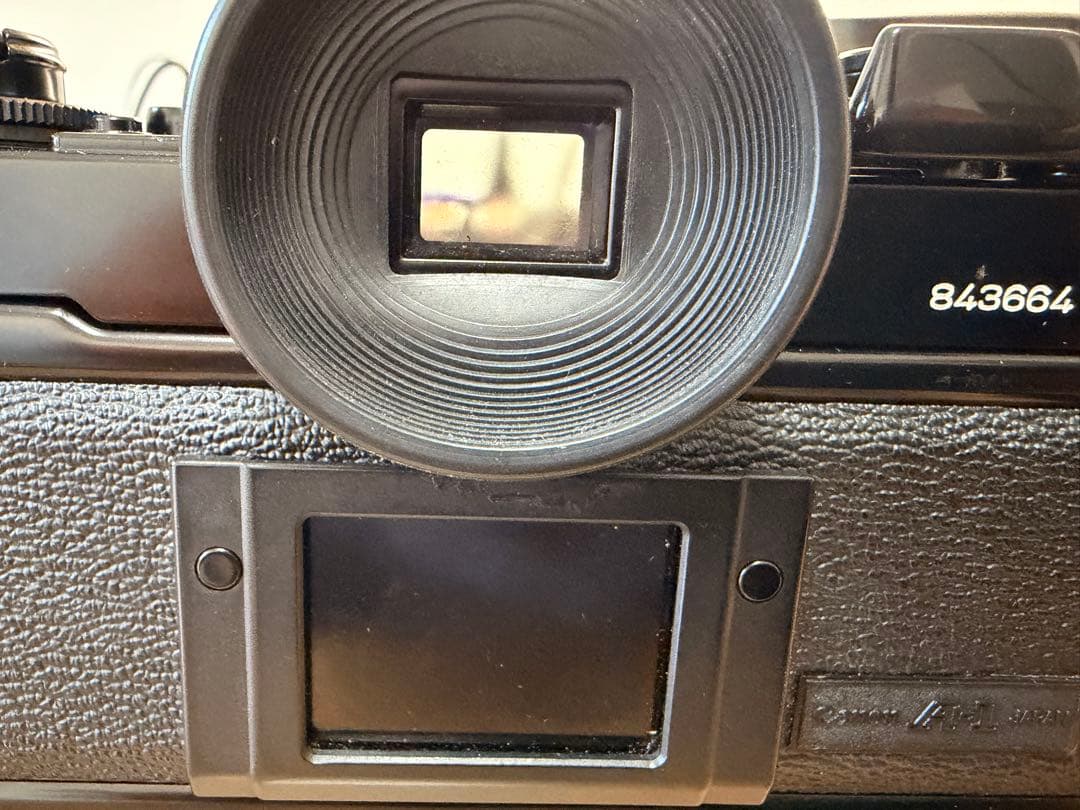 Canon A-1 + FD 50mm F1.4 + おまけフィルム付