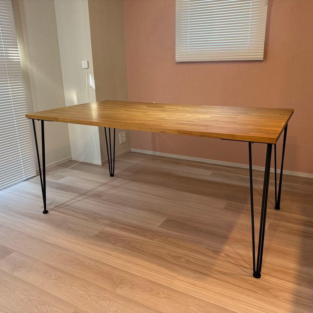 【〆3\1 最終値下げ】無垢 ダイニングテーブル