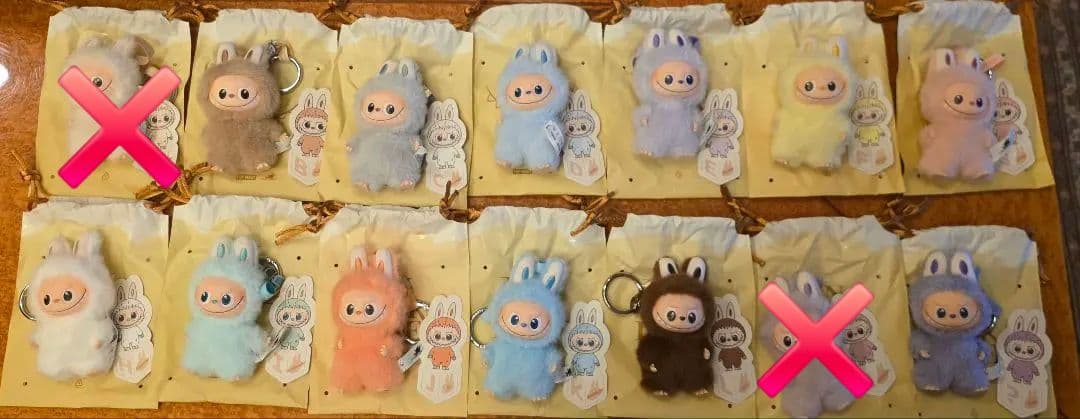 THE MONSTERS PINFORLOVEシリーズぬいぐるみペンダントA-M